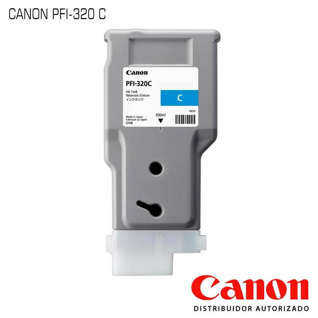 Tanque de Tinta Canon PFI-320C Cyan Tanque de Tinta Canon PFI-320C Cyan