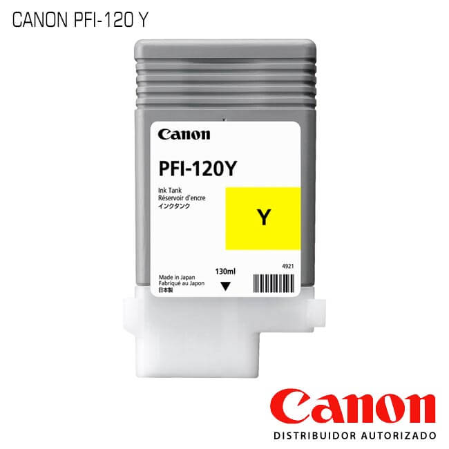 Tanque de Tinta Canon PFI-120Y Yellow