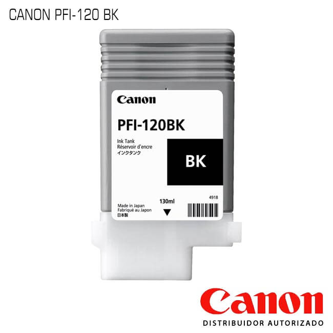 Tanque de Tinta Canon PFI-120BK Black Tanque de Tinta Canon PFI-120BK Black