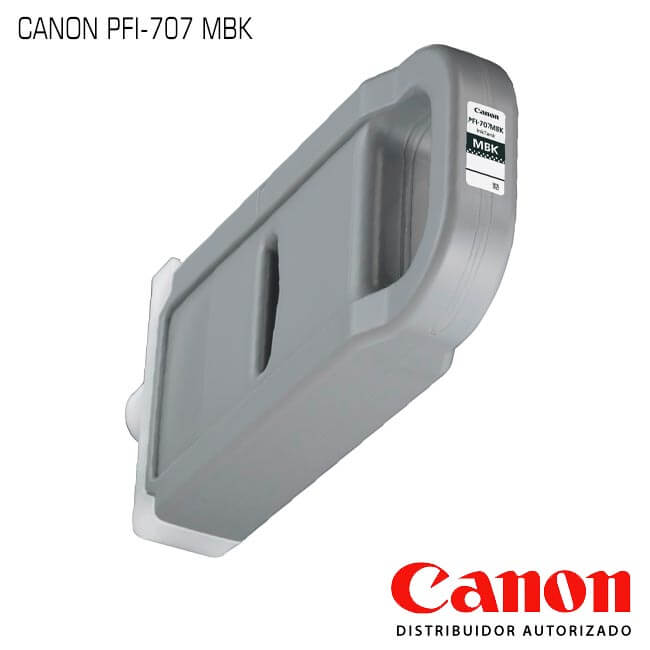 Cartucho de Tinta Canon PFI-707MBK Matte Black Cartucho de Tinta Canon PFI-707MBK Matte Black