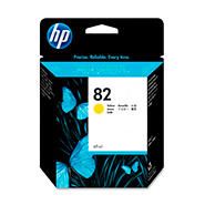 Tinta HP 82 original C4913A Yellow