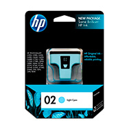 Tinta HP 02 original C8774WL Light Cyan