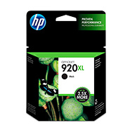 Tinta HP 920XL original CD975AL Negro