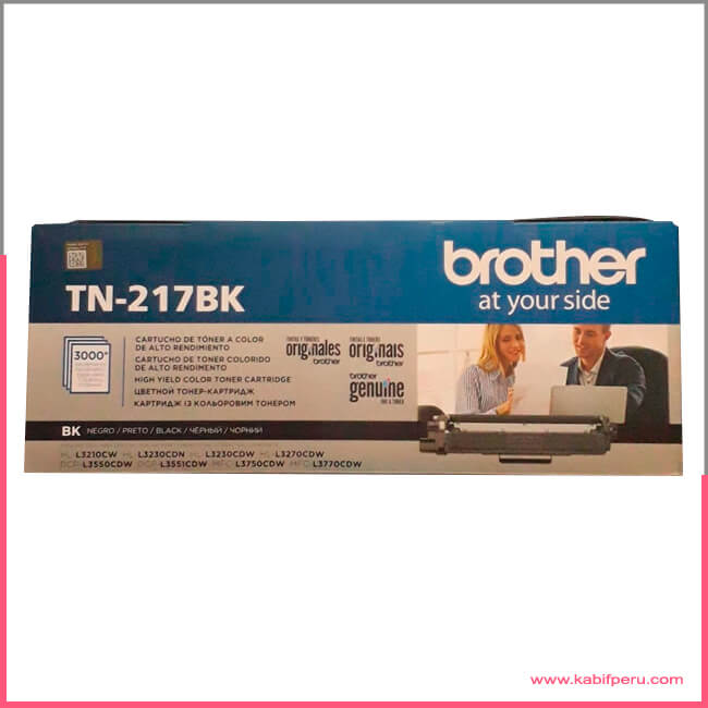 Toner Brother TN-217BK Negro【Al Mejor Precio】Original