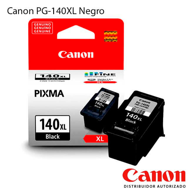 Cartucho de Tinta Canon PG-140XL alta capacidad Negro