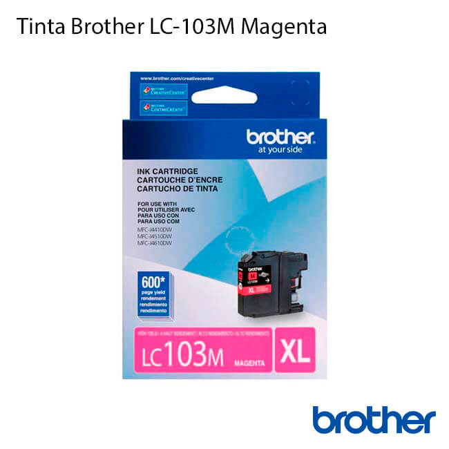 Tinta Brother LC-103M original Magenta