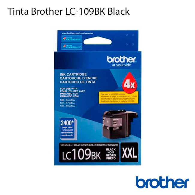 ▷  Tinta Brother LC-109BK Black 【 original 】