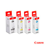Tinta Canon G3160, G2160 Negro y Colores