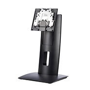 Soporte de altura ajustable HP, vesa 100x100, negro.