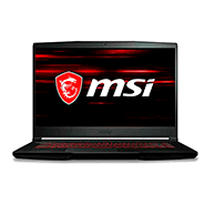 Laptop MSI gf63 thin 9scsr i5-9300h ( 9s7-16r412-1049 ) gaming | 15.6" / i5 / 512 ssd / 8gb / gtx1650ti 4g / s/ sistema