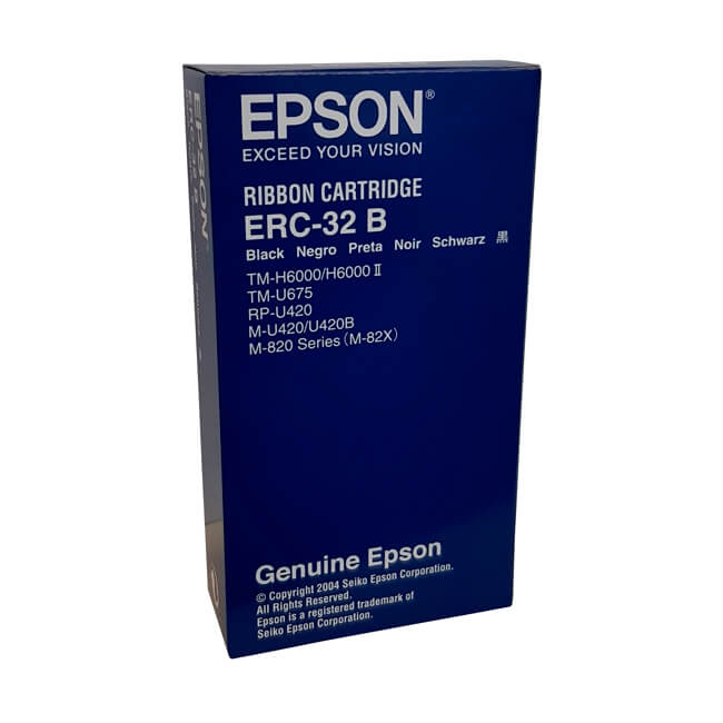Cinta Epson ERC-32B original Negro