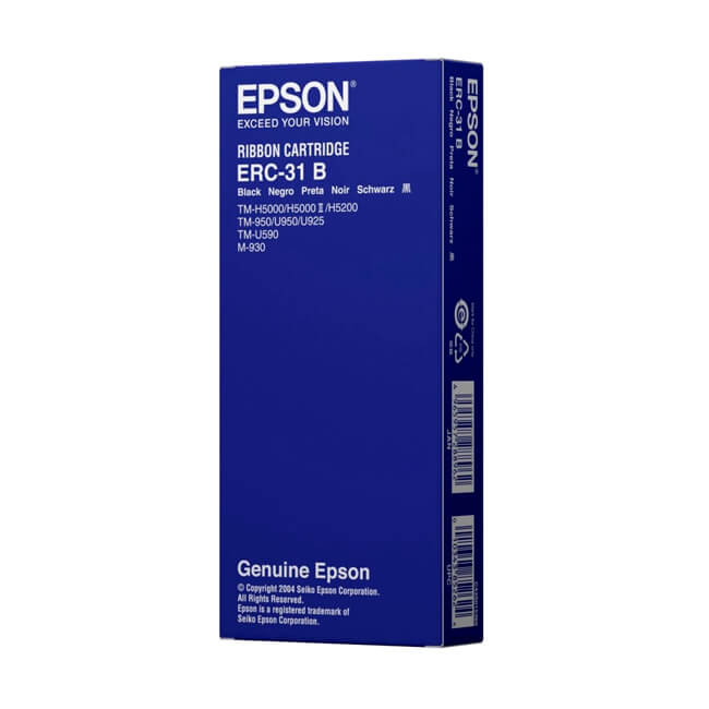 Cinta Epson ERC-31B original Negro