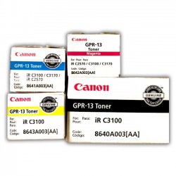 Toner Canon C3100, C3170i, C2570ci GPR-13 Pack Original