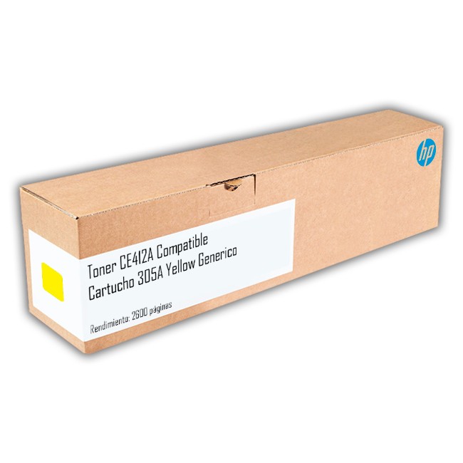 Toner CE412A Compatible Cartucho 305A Yellow Generico